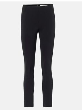 Veronica beard zip back scuba Black Slim pants